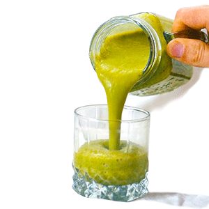 Bardağa dolan shake